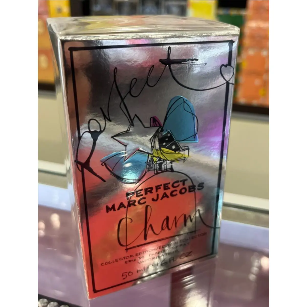 Marc Jacobs Perfect Charm Collector Edition Eau De Parfum Spray 1.6Oz- 50ml New