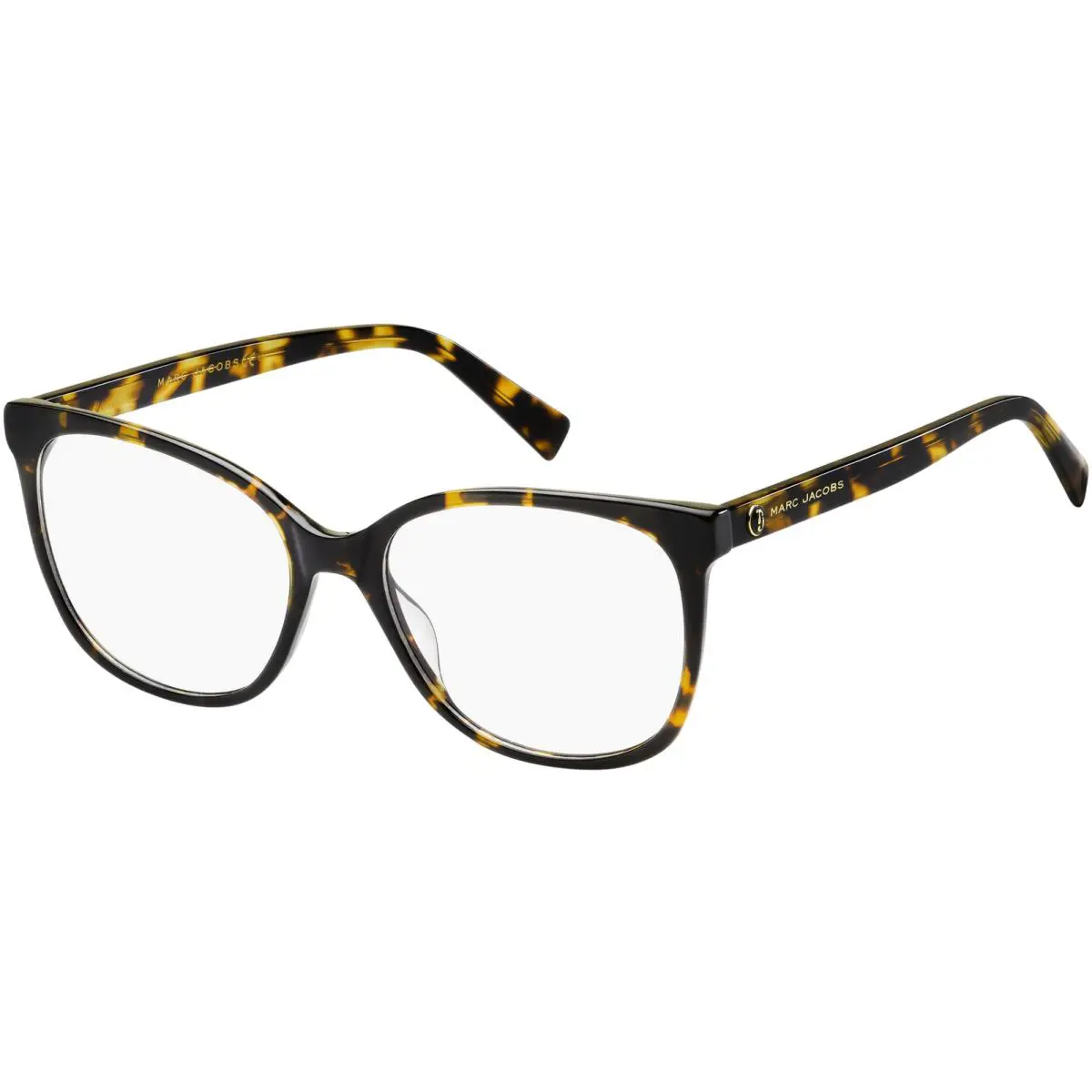 Marc Jacobs Women`s Dark Havana Cat-eye Eyeglass Frames - MARC380 0086 17 - Frame: Dark Havana