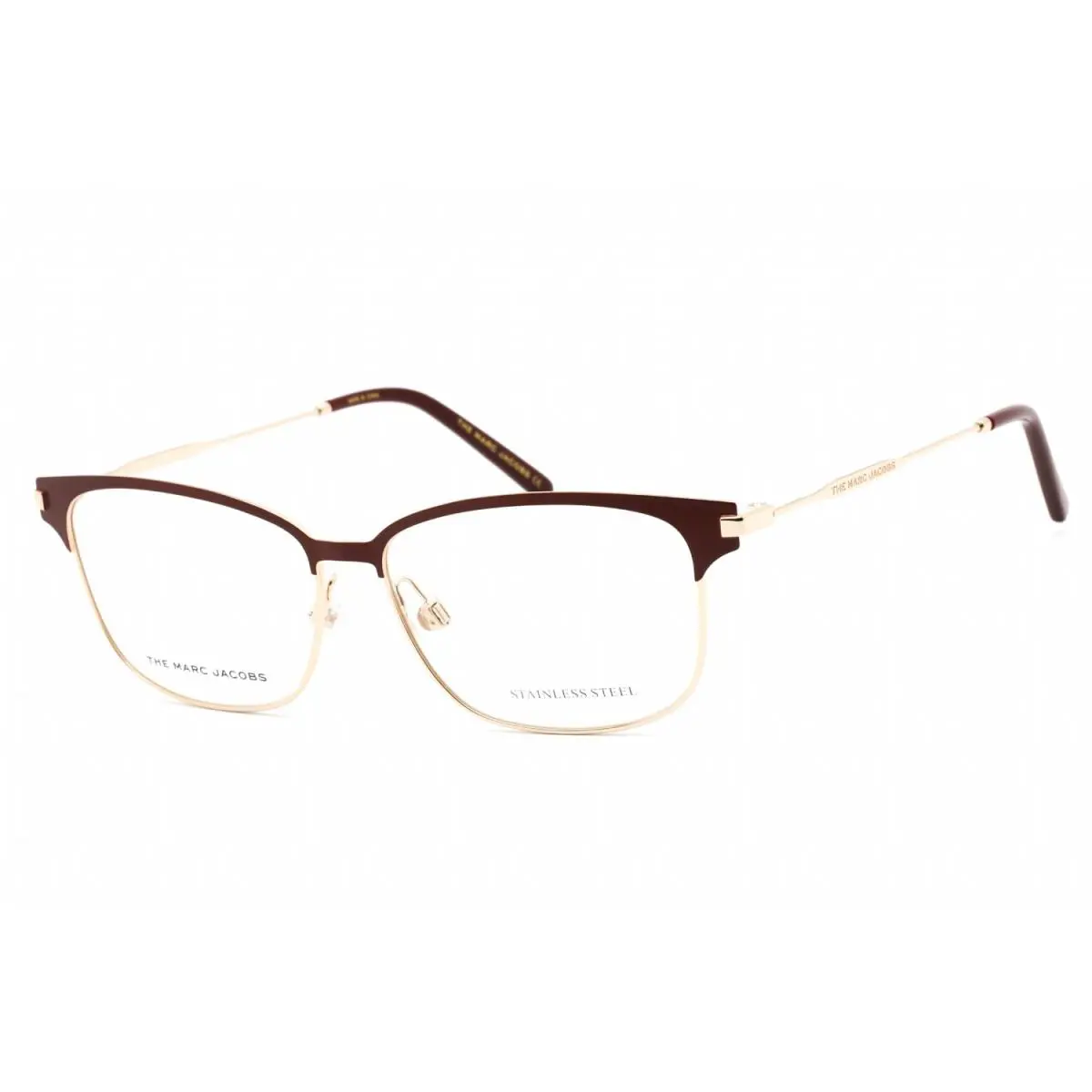 Marc Jacobs MJ535-LHF-54 Eyeglasses Frame Size 54mm 13mm 145mm Burgundy 71673635 - BURGUNDY, Frame: BURGUNDY