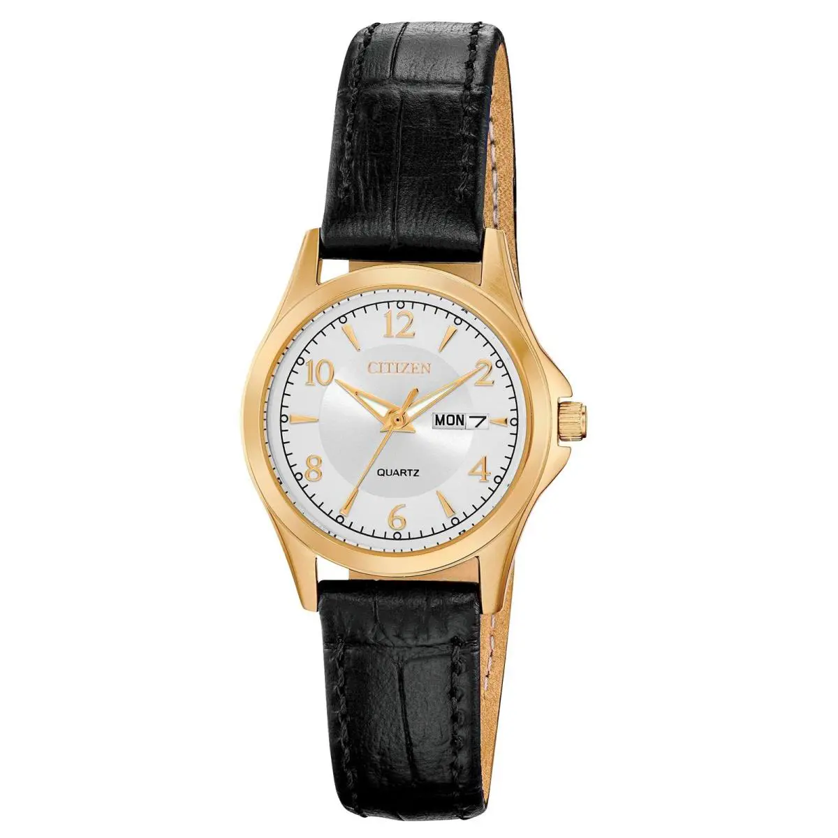 Citizen Ladies` Quartz Watch with Leather Strap