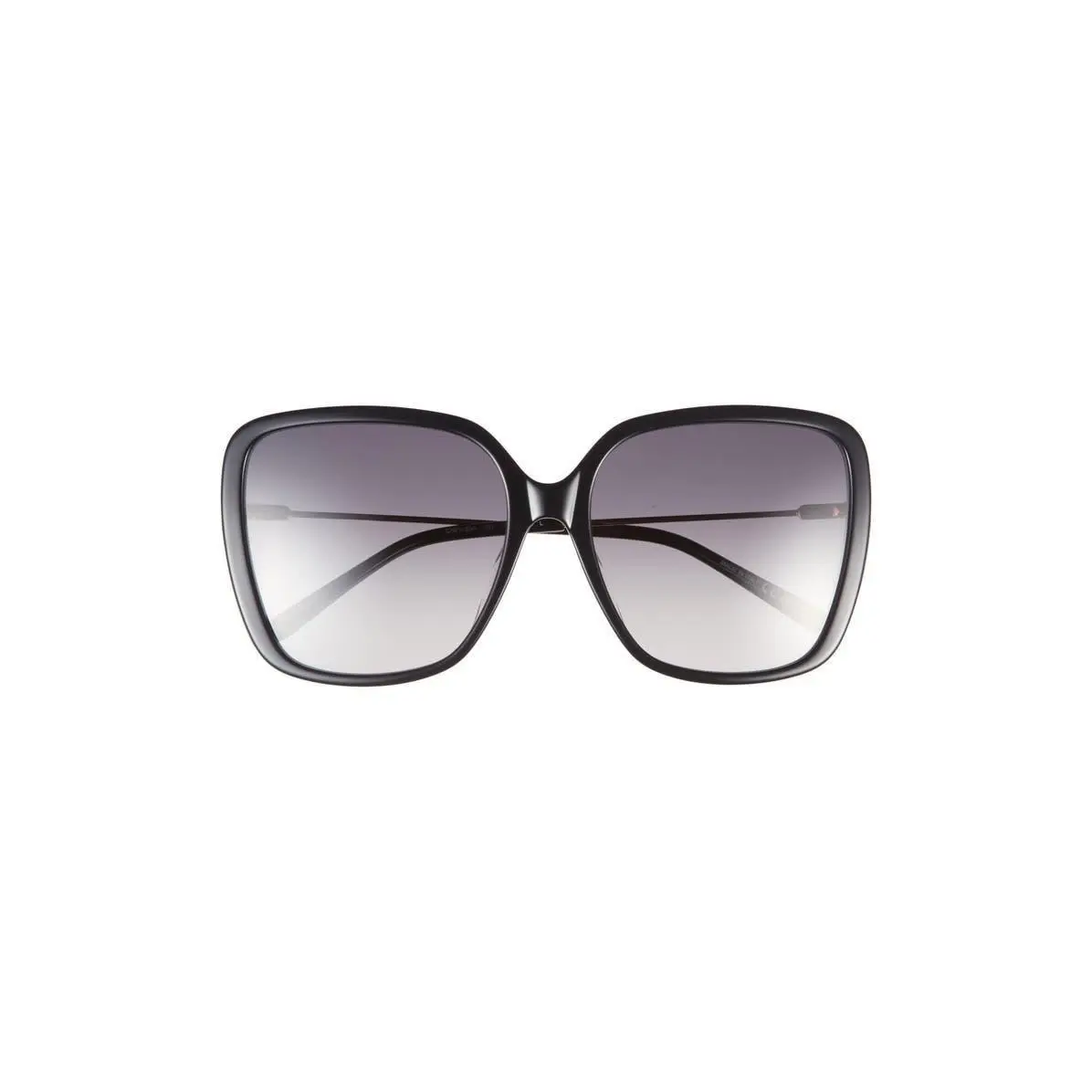 Chloé Women 57mm Square Sunglasses Black Gold Grey