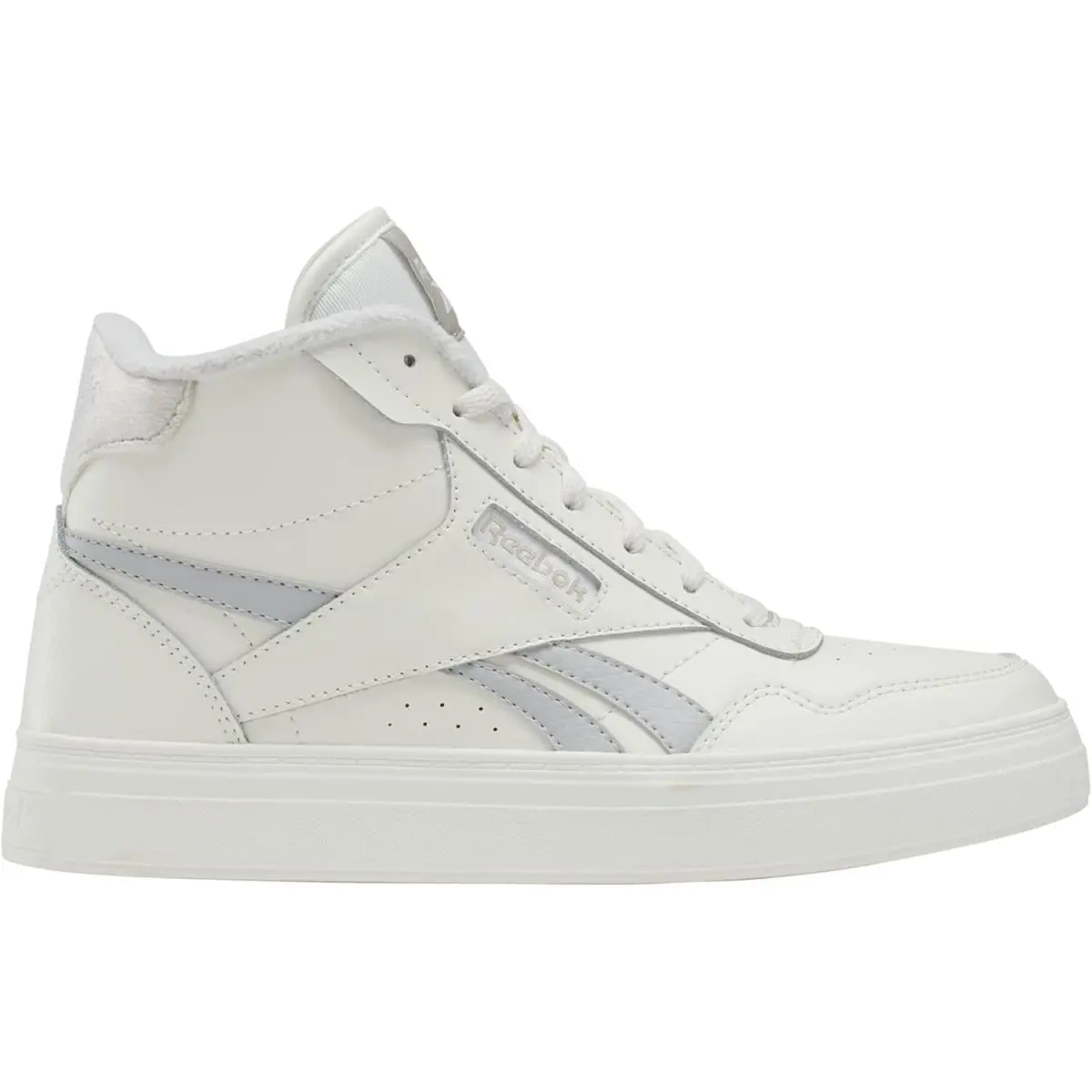 100033930/IF5075 Womens Reebok Court Advance Bold High - Chalk/Pugry2/Modbei