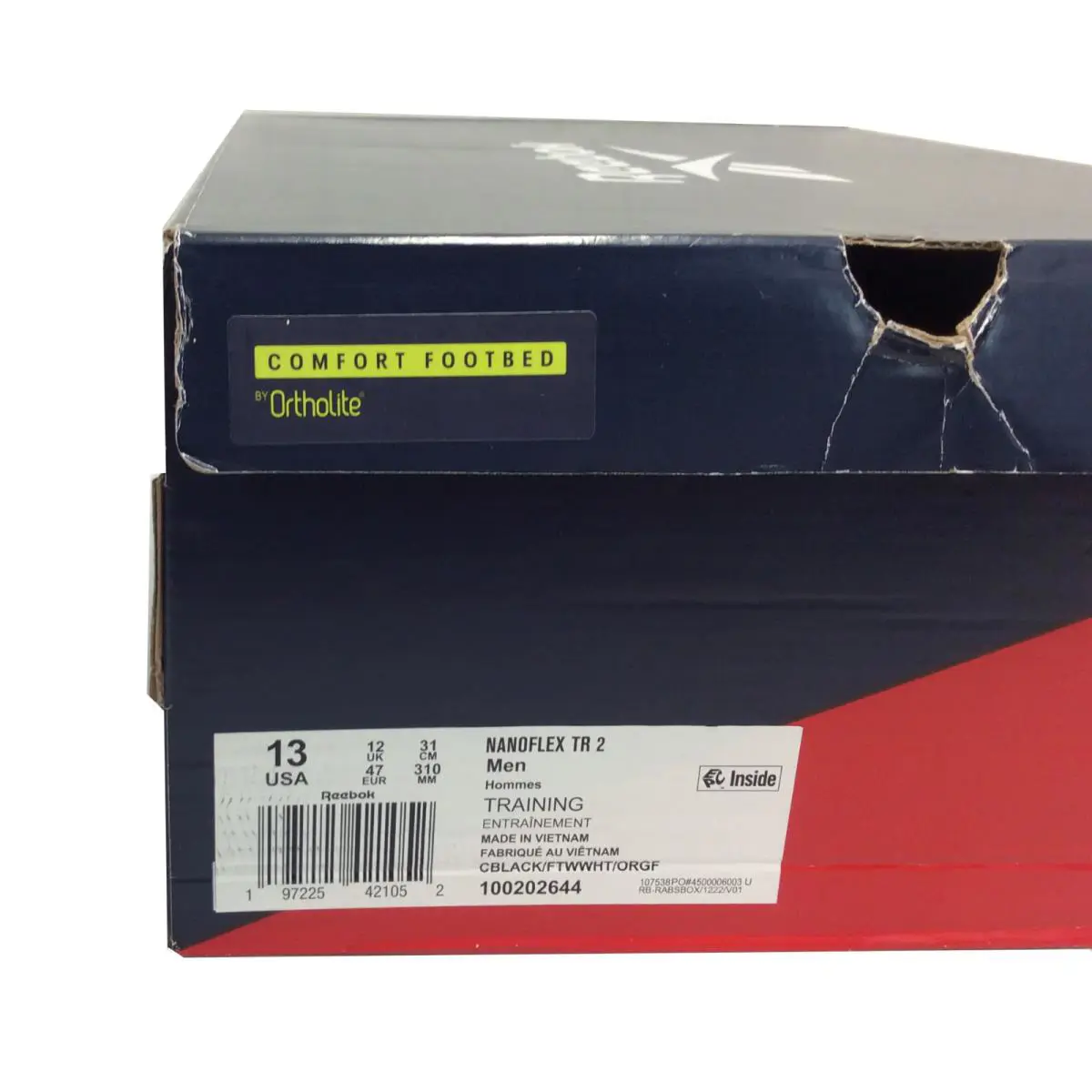 Reebok shoes - Reebok Nanoflex - Nanoflex - 100202644 - Black (UPC: 197225421052) 0