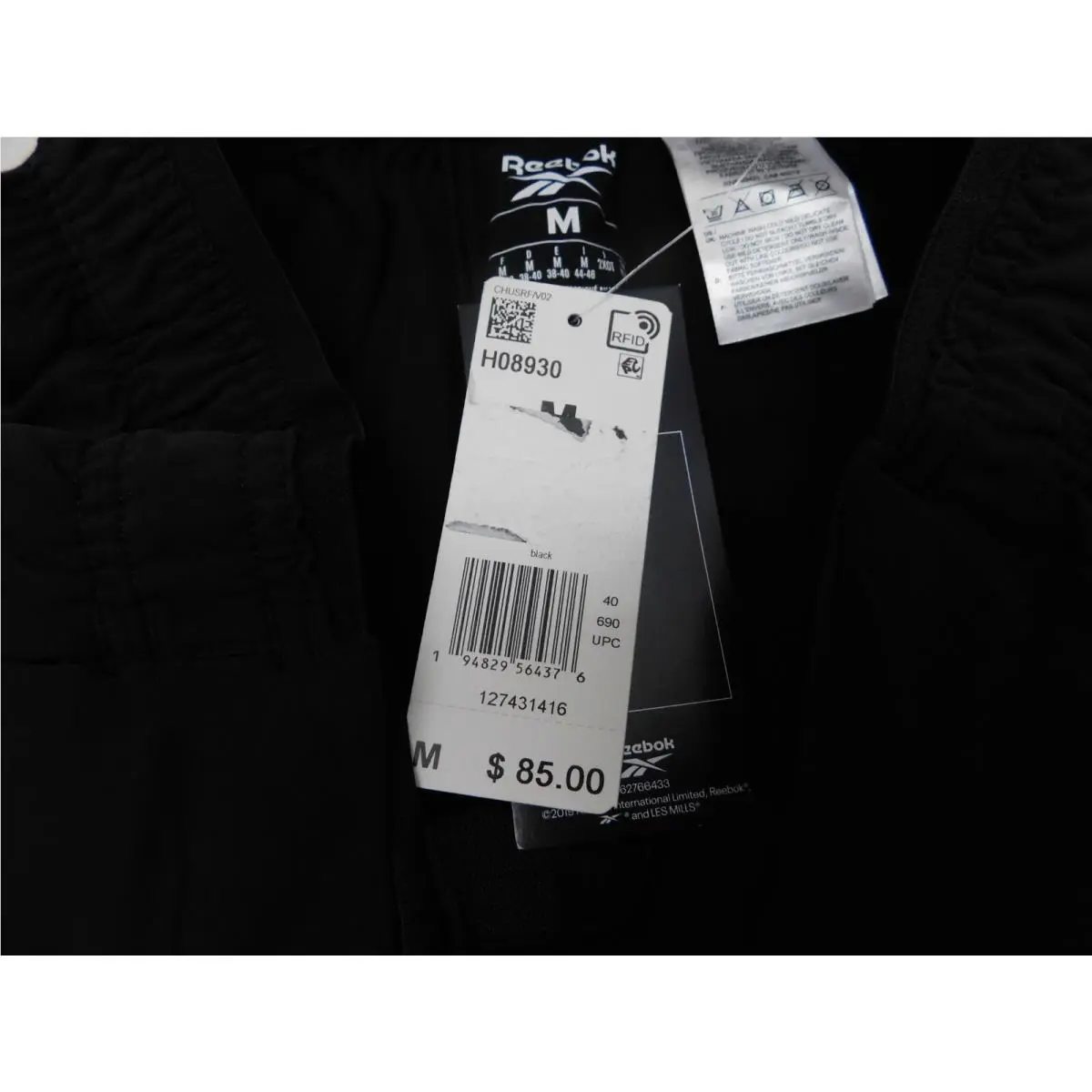 Reebok clothing  - Black 5