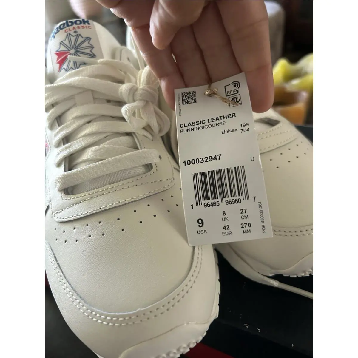 Reebok shoes - Reebok Classic Leather - Classic Leather - White 3