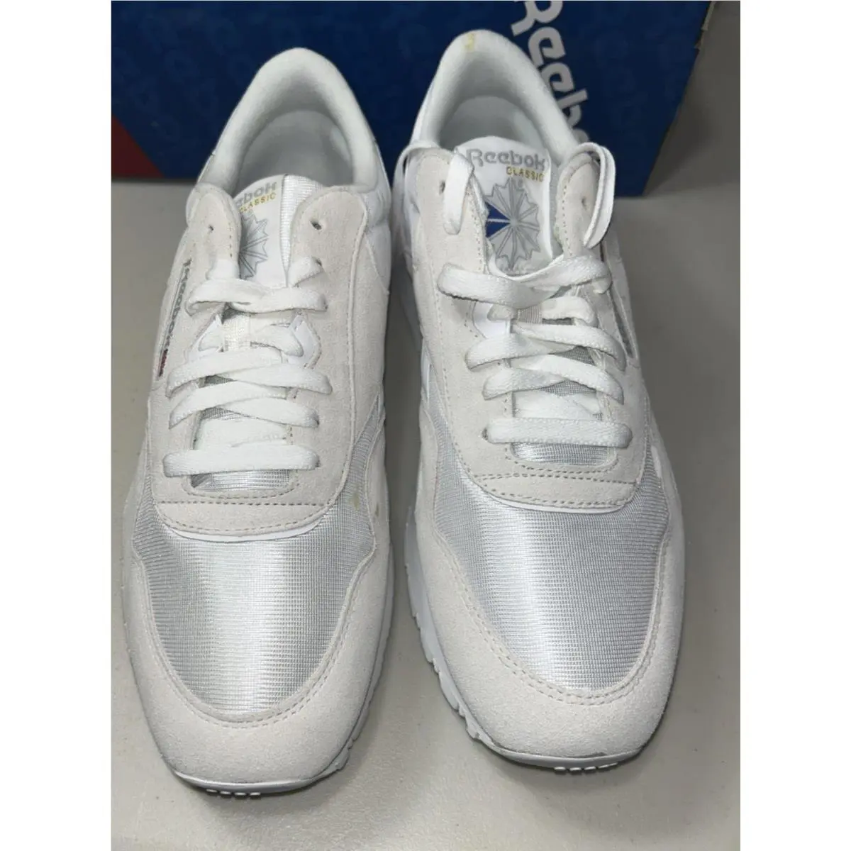 Reebok shoes Classic Nylon - white/light grey 4