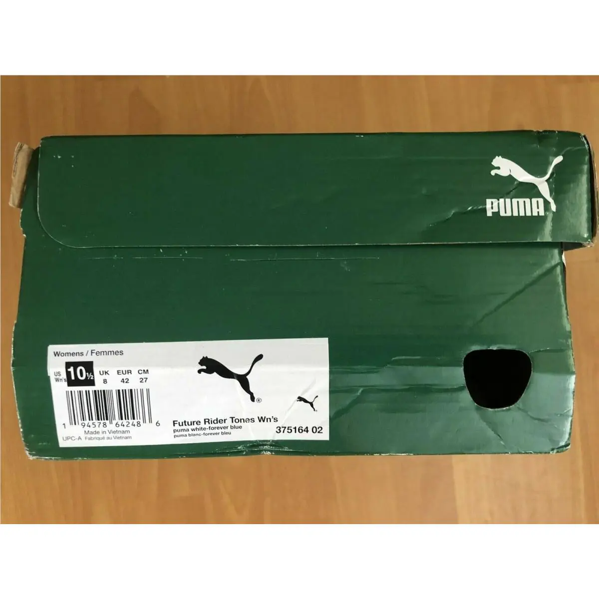 Puma shoes - PUMA Future Rider - Future Rider - White&Blue (UPC: 194578642486) 2