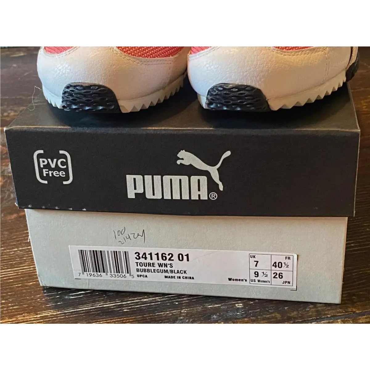 Puma shoes - Toure - Toure - White/Bubblegum Pink/Black 10