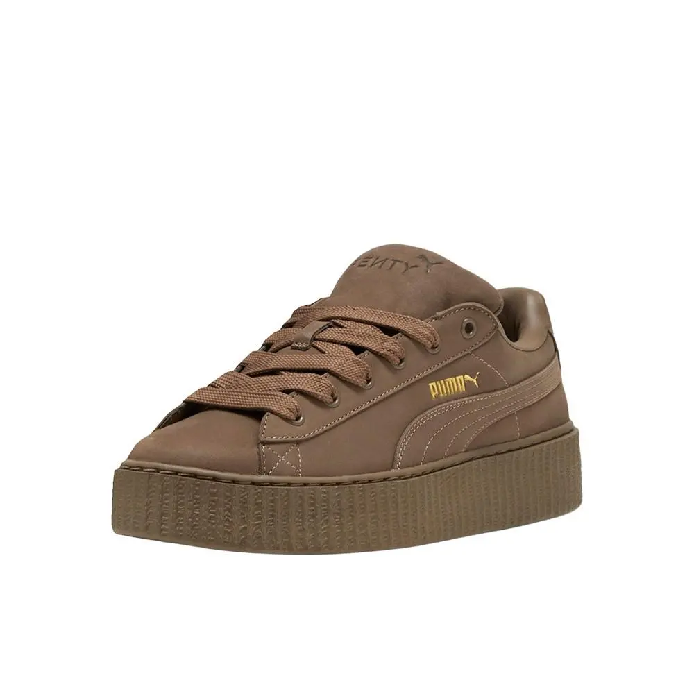 Puma shoes - PUMA Fenty X  Creeper Phatty Earth Tone Lace Up - 39681301 - Brown (UPC: 197646811753) 0