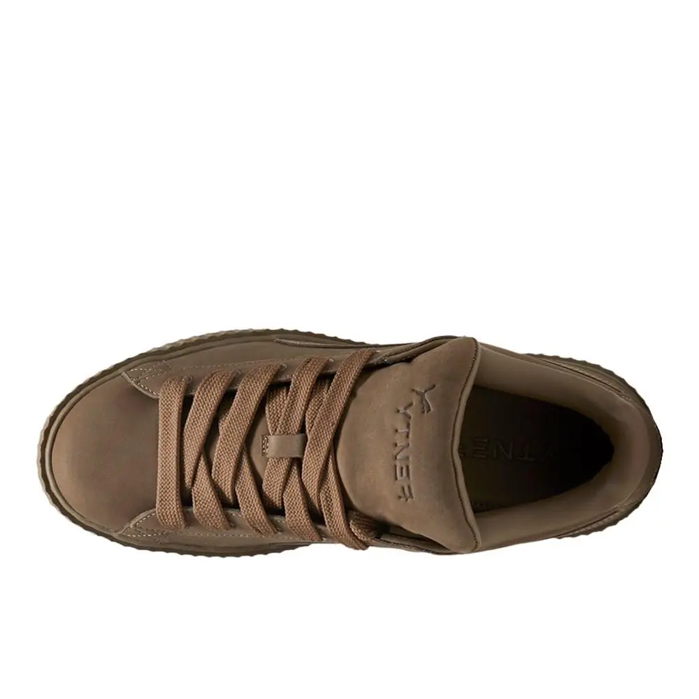Puma shoes - PUMA Fenty X  Creeper Phatty Earth Tone Lace Up - 39681301 - Brown (UPC: 197646811753) 2