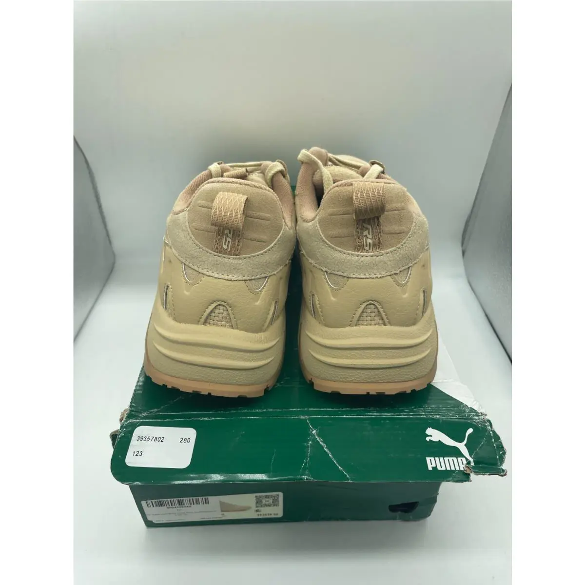 Puma shoes - PUMA RS-Trck - 393578-02 - Brown 1