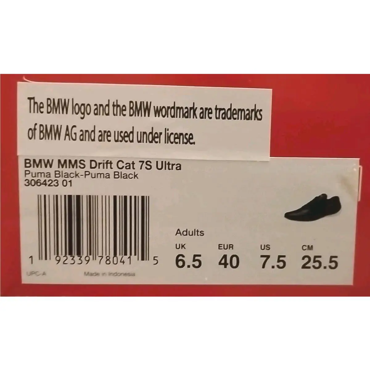 Puma shoes - PUMA BMW MMS - BMW MMS - 306423-01 - Black 11
