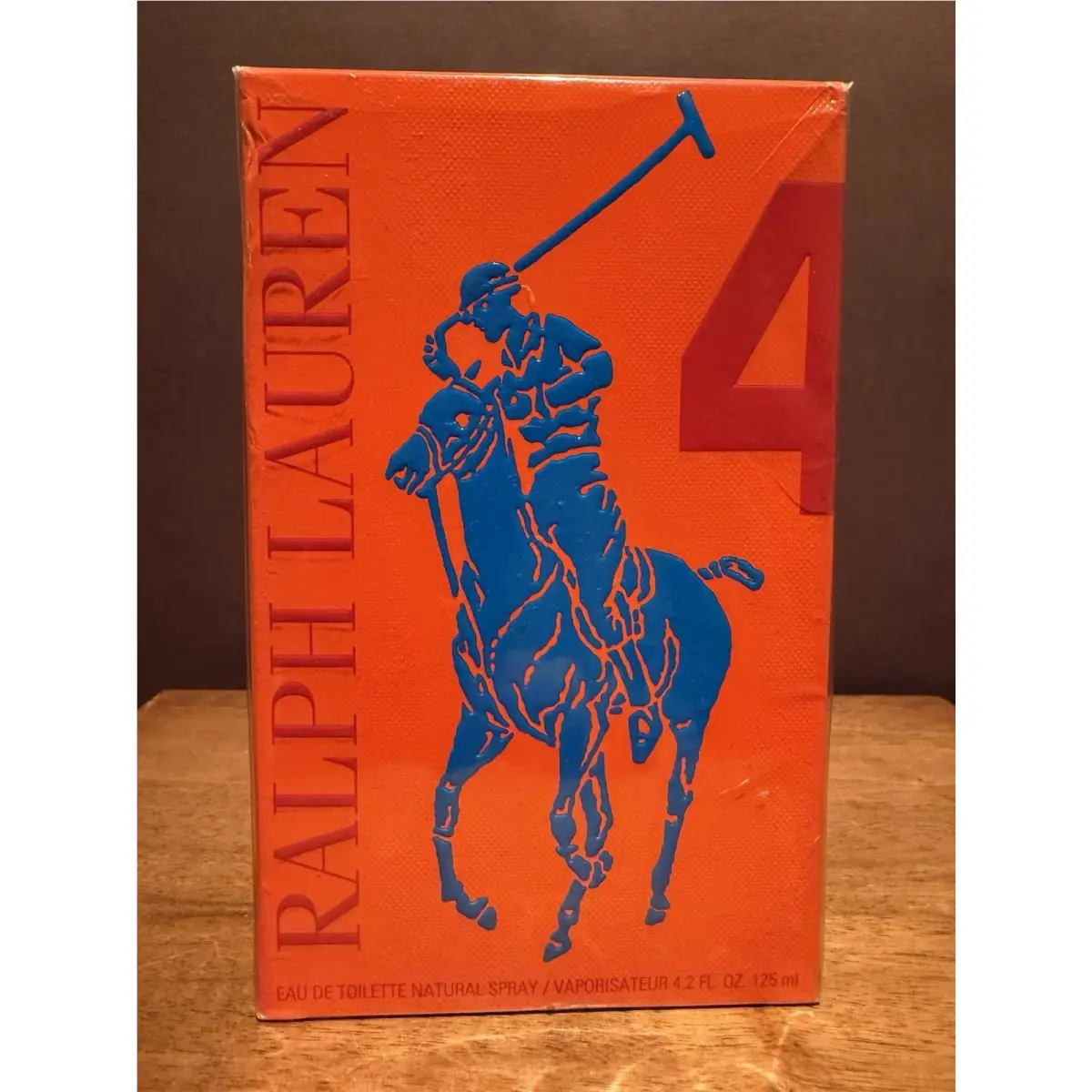 Ralph Lauren The Big Pony Collection 4 Eau De Toilette Spray 4.2 Oz For Men Rare