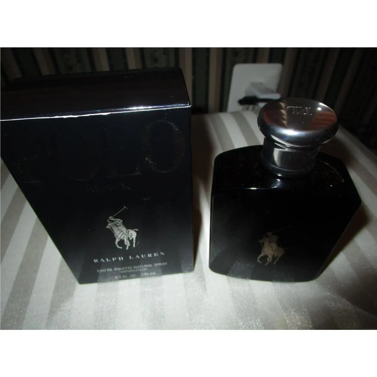 Polo Black by Ralph Lauren For Men 4.2 oz Eau de Toilette Natural Spray