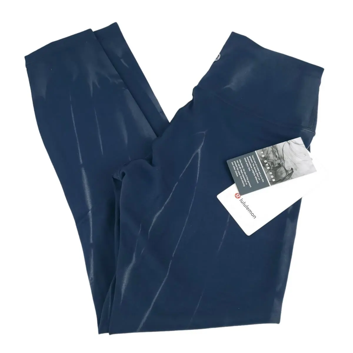 Lululemon Wunder Train HR Tight 25 Fade STN1 Tie Dye Blue Size 0 and 6