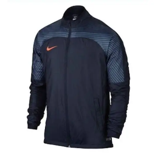 Nike clothing - NIKE Revolution Graphic Woven II Water Resistant F/Z Soccer - 725911 - Blue 4