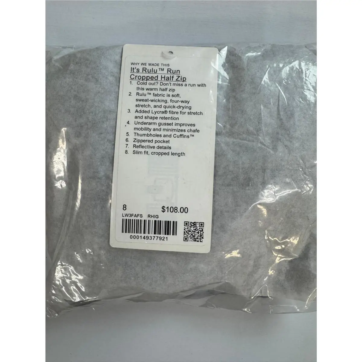 Lululemon clothing - Rhino Grey 0