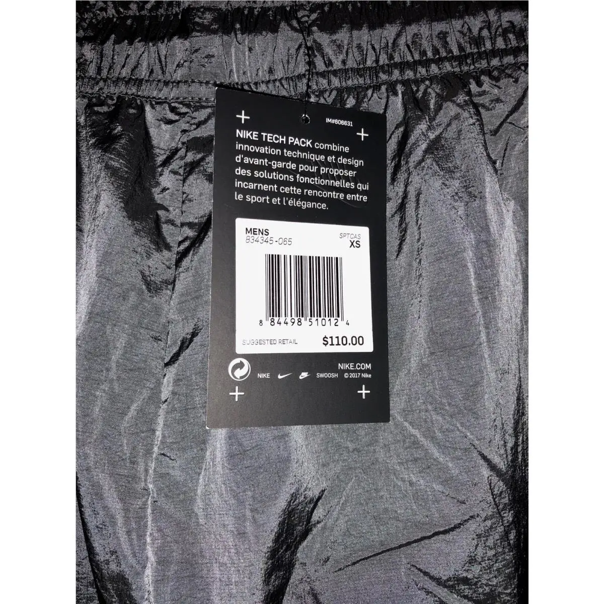 Nike clothing - NIKE Tech Pack Hypermesh Loose Fit Shorts - 834345 - Gray 8