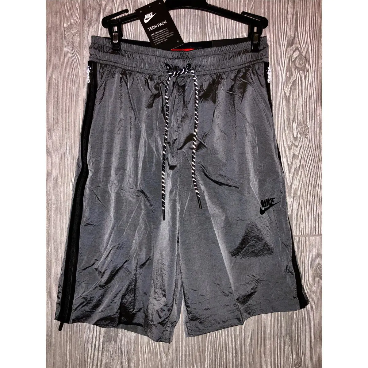Nike clothing - NIKE Tech Pack Hypermesh Loose Fit Shorts - 834345 - Gray 0