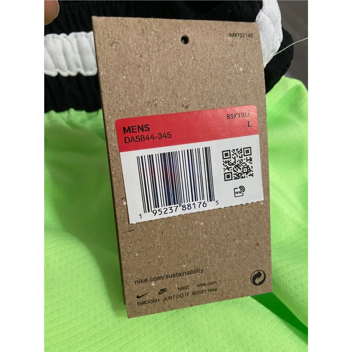 Nike clothing - DA5844-345 - DA5844-345 - Green 5