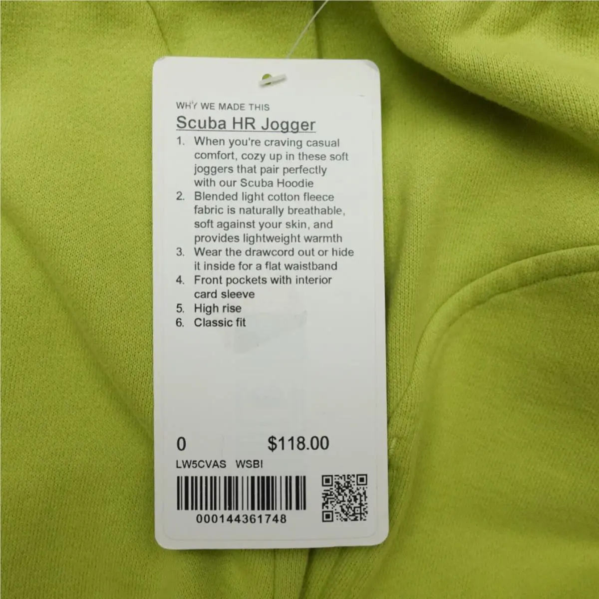 Lululemon clothing - Green 9
