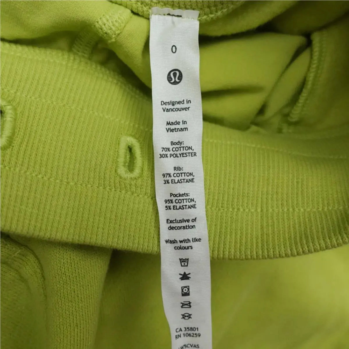 Lululemon clothing - Green 7