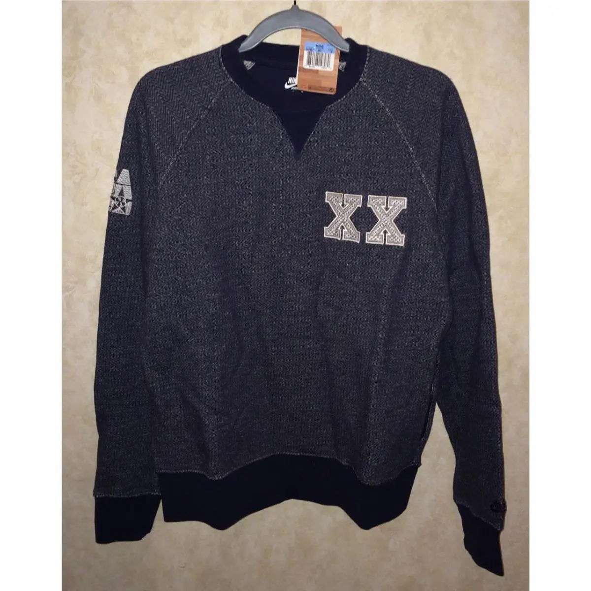 Nike Usa Basketball London Olympic Blue Fleece Crew Neck Sweatshirt Men S M L XL