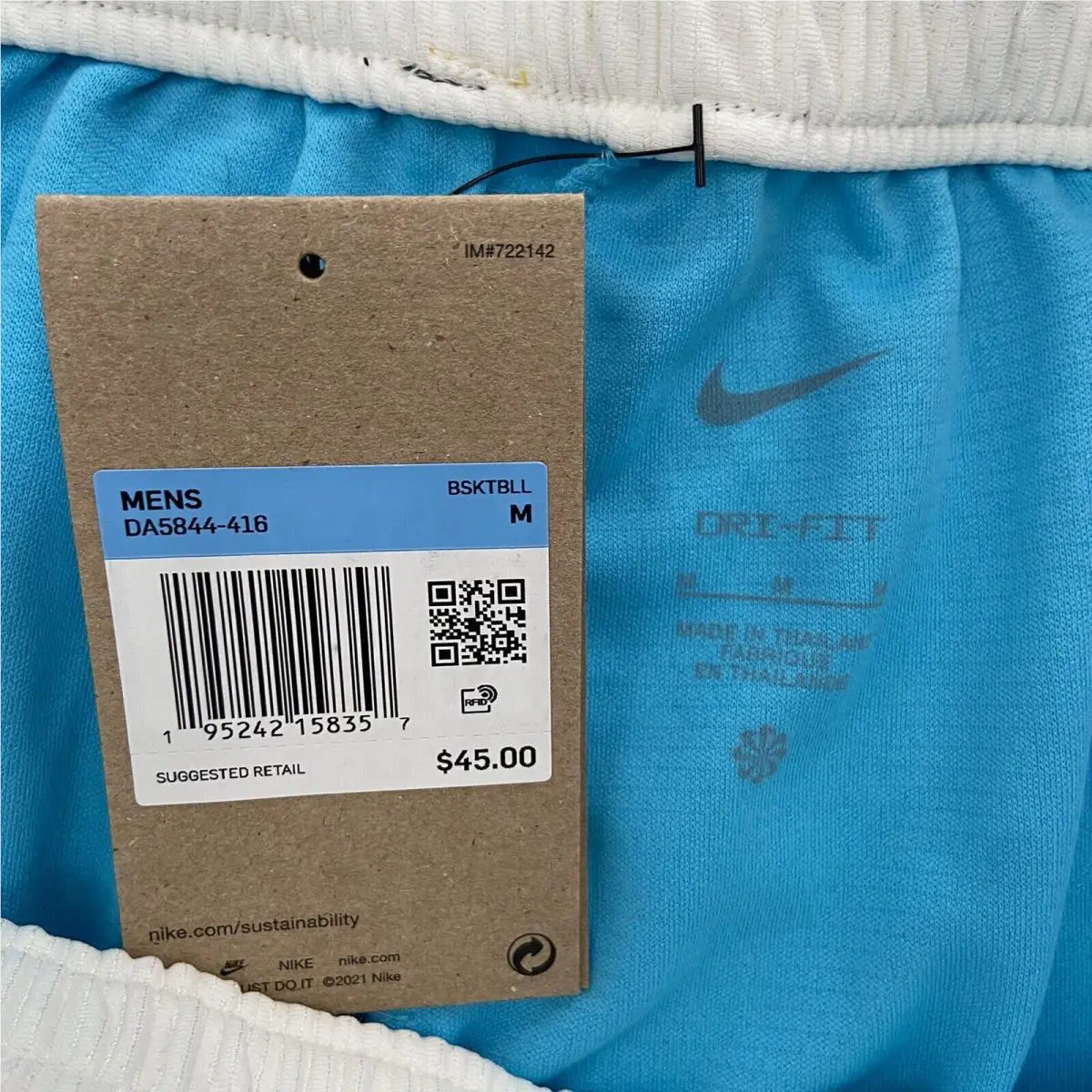 Nike clothing - DA5844-673 - DA5844-673 DA5844 - Light Blue 5