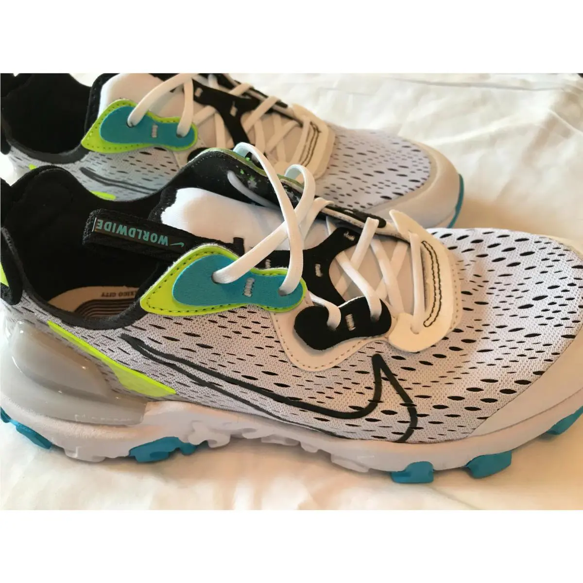 Nike shoes - Nike React Vision - React Vision - CV8965-100 - White-Mixed Colors 5