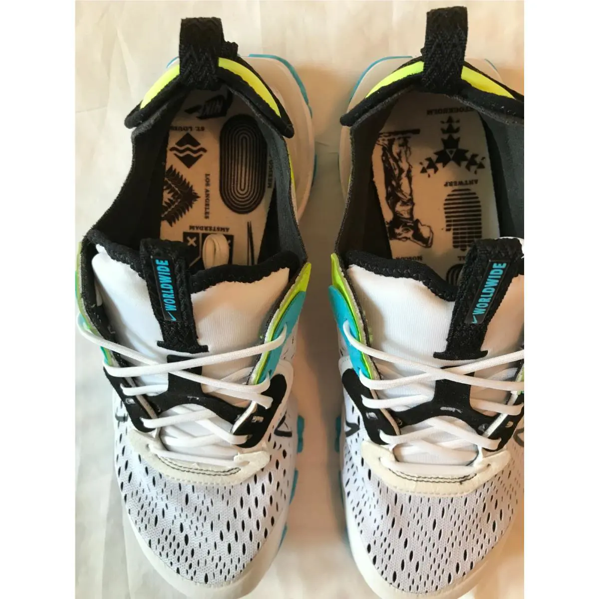 Nike shoes - Nike React Vision - React Vision - CV8965-100 - White-Mixed Colors 10