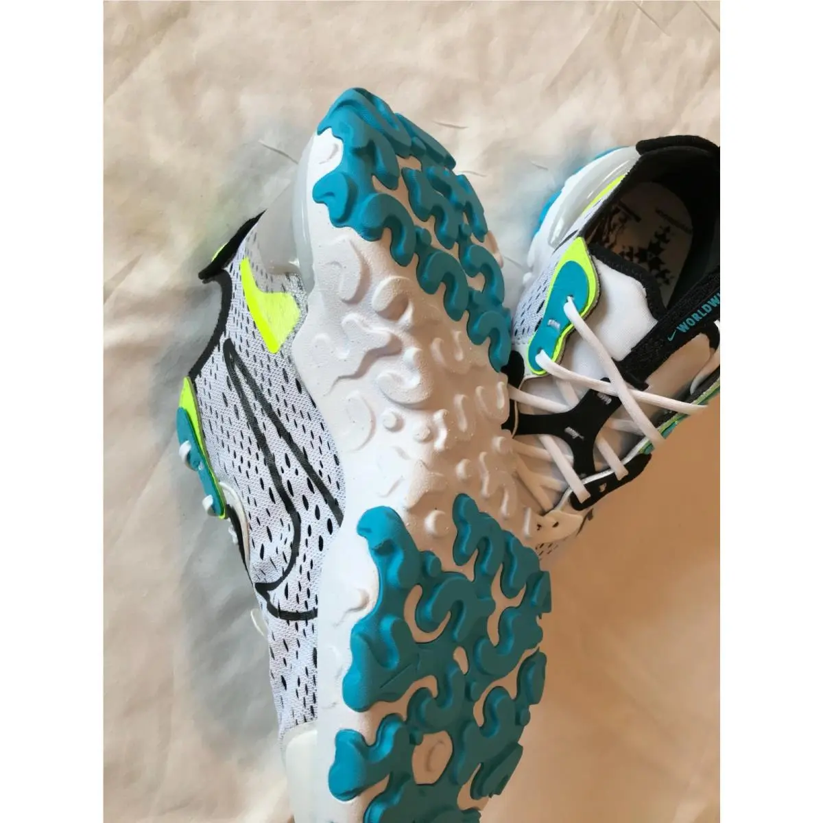 Nike shoes - Nike React Vision - React Vision - CV8965-100 - White-Mixed Colors 12