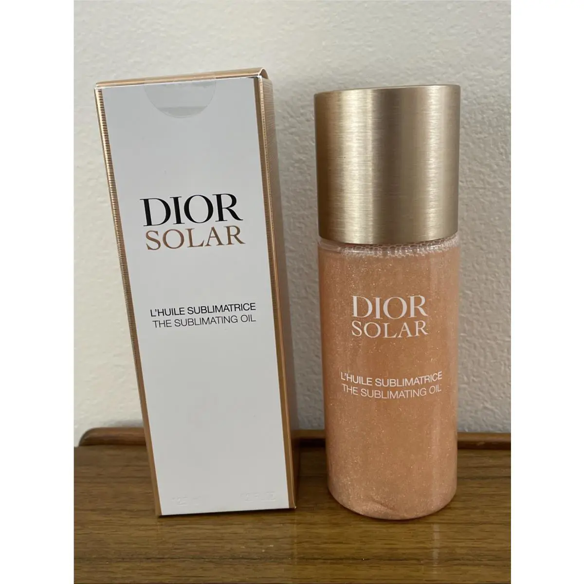 Dior Solar The Sublimating Oil 125mL Face Body Hair Ltd Ed