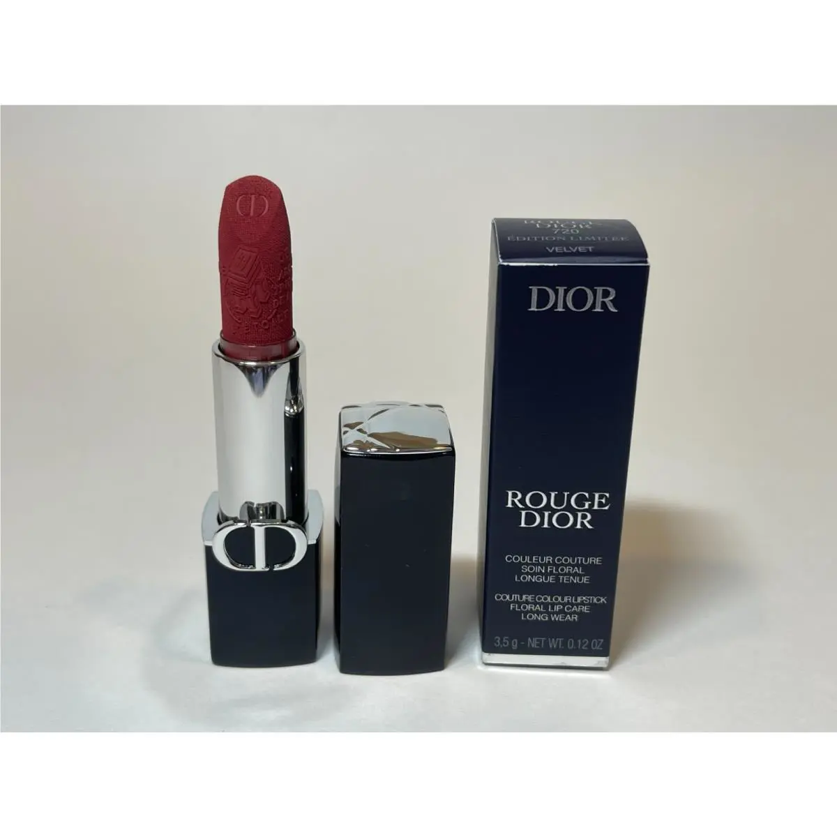 Rouge Dior Lipstick Plan De Paris Limited Edition 720 Icone Velvet Finish