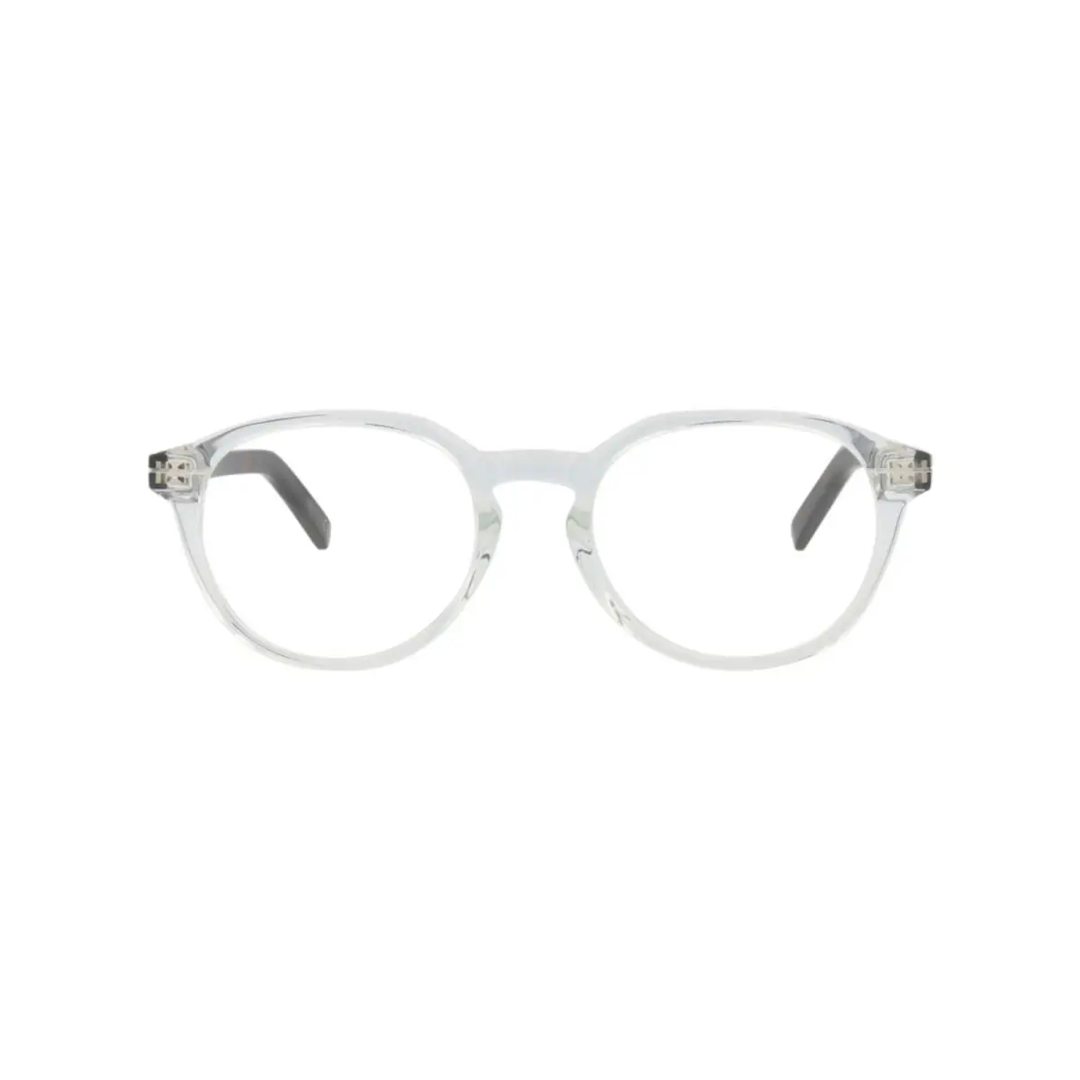Mens Round/oval Crystal Black Transparent Fashion Designer Eyewear by Dior