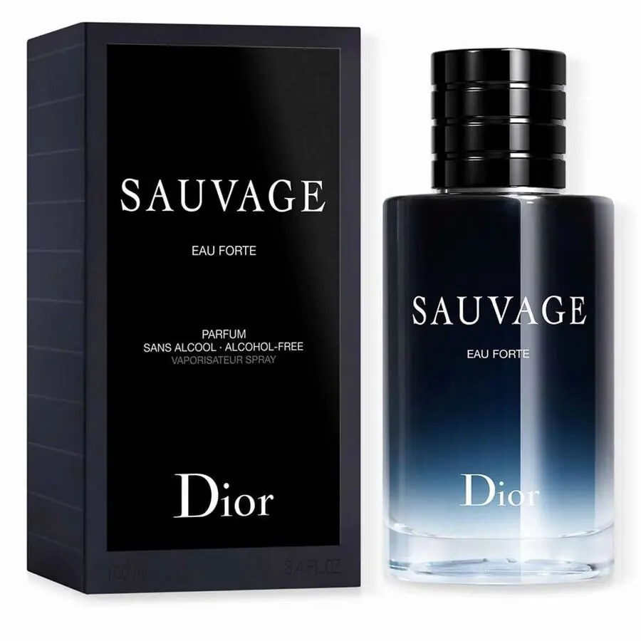 Sauvage Eau Forte by Christian  3.4oz Parfum Alcohol Free Box by Dior