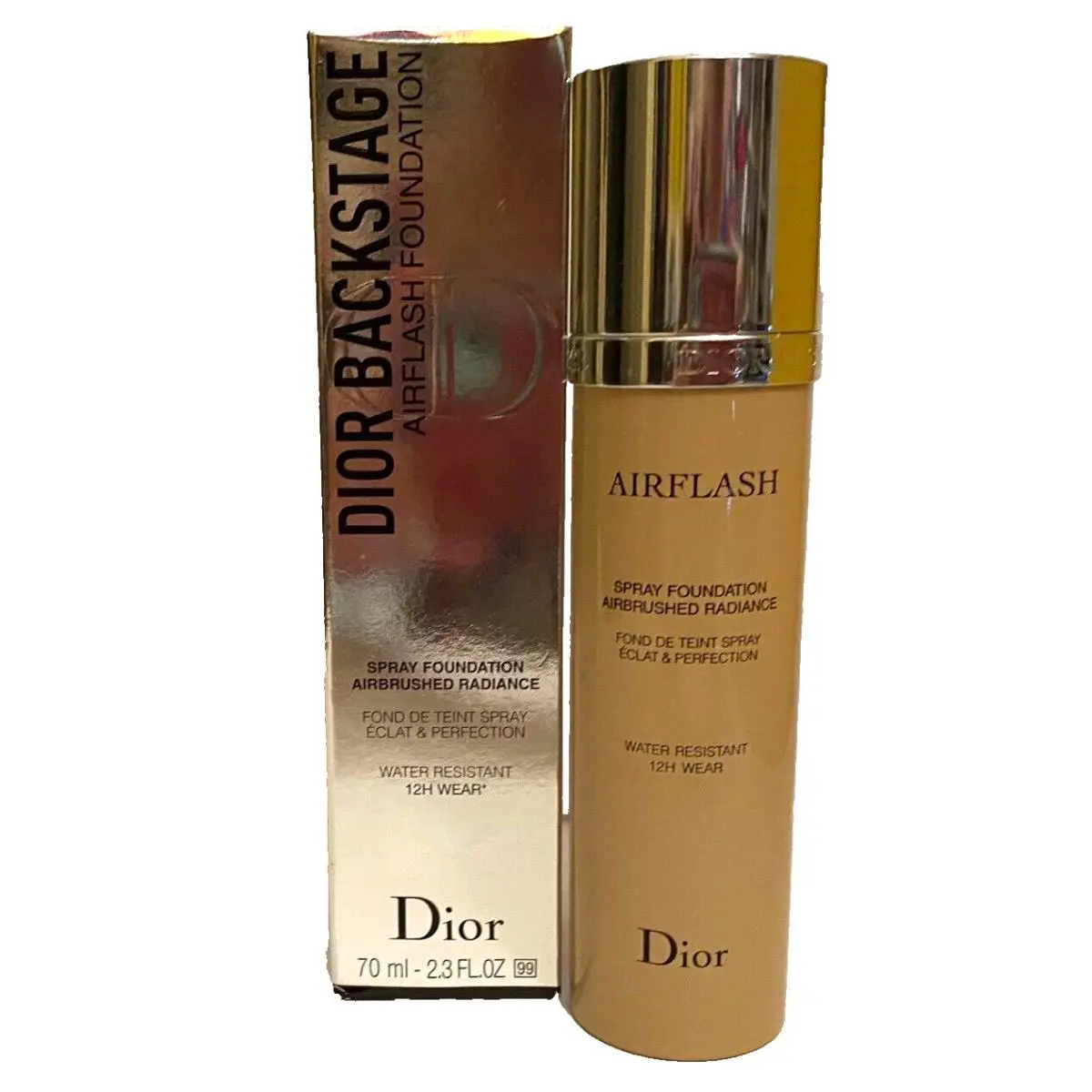 Backstage Airflash Spray Foundation - 5N - 2.3 oz/70 ml by Dior