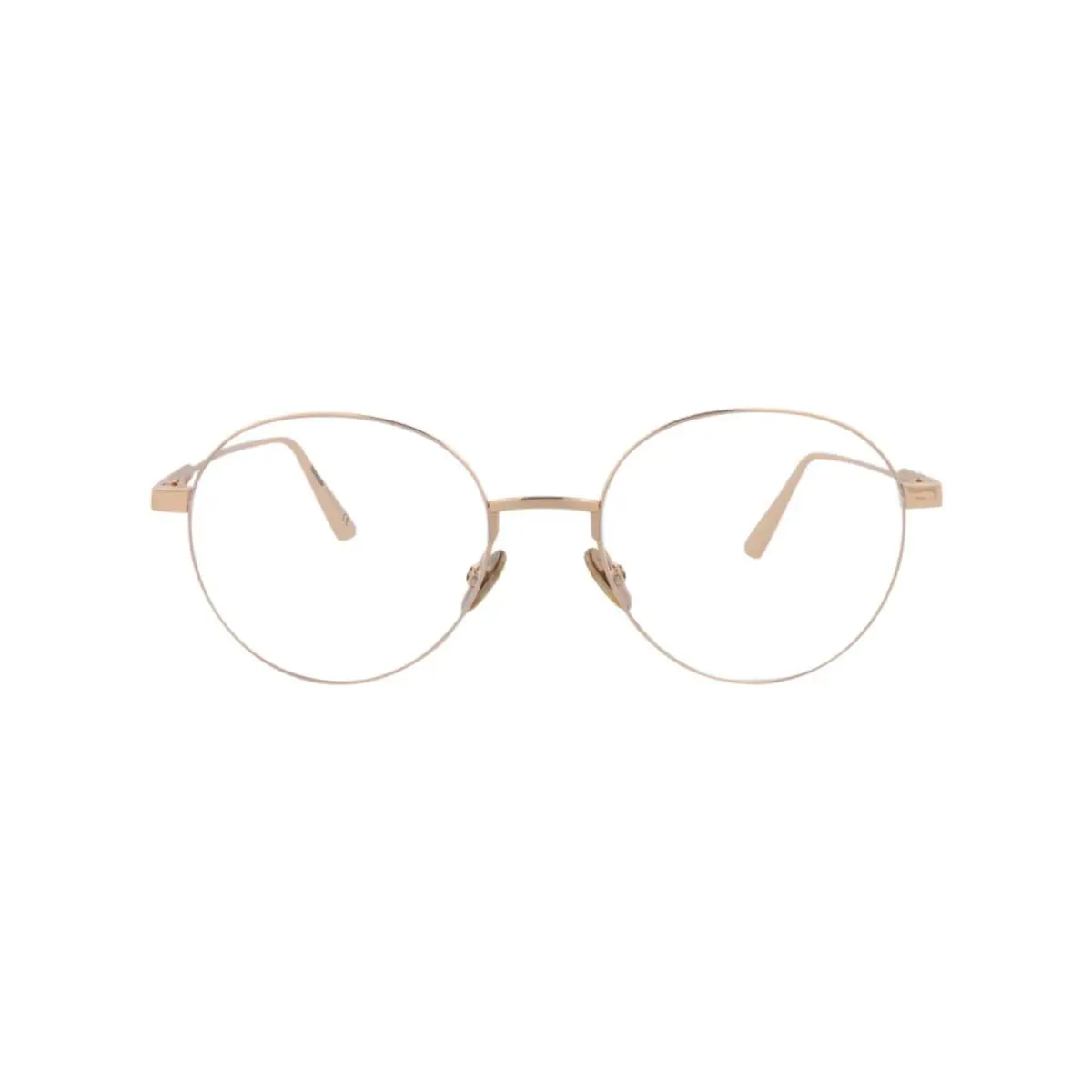 Womens Round/oval Gold Gold Transparent Fashion Designer Eyewear by Dior