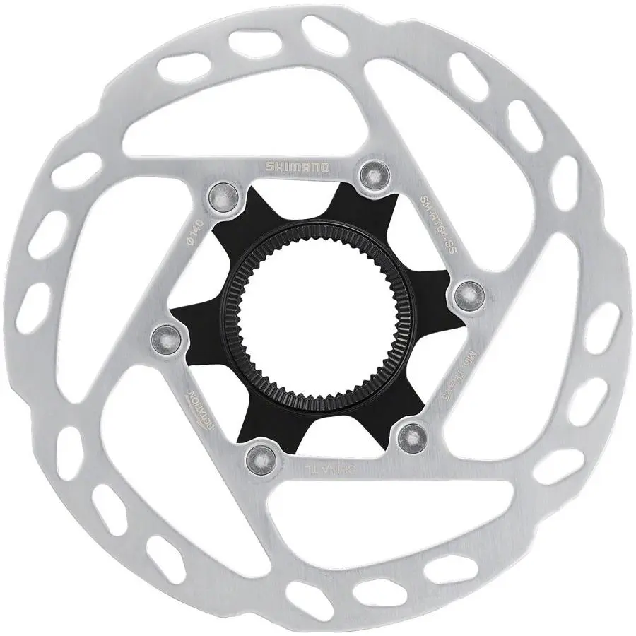 Shimano SM-RT64-SS Disc Brake Rotor with External Lockring - 140mm Center