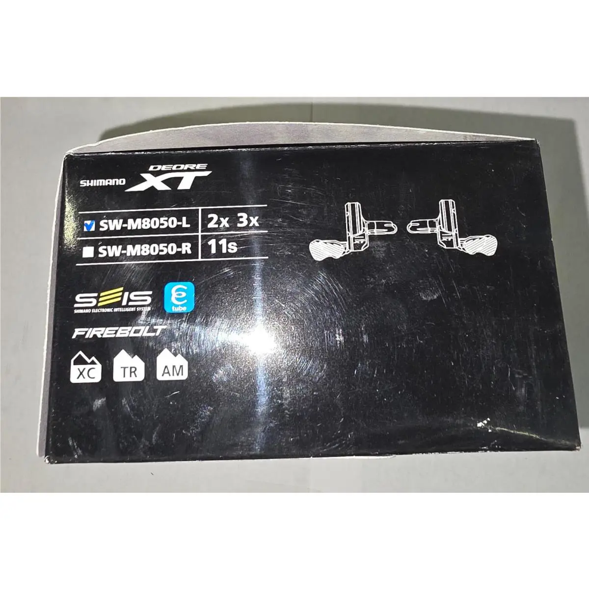 Shimano  - DI2 - SW-M8050-L - Black (UPC: 689228847309) 7