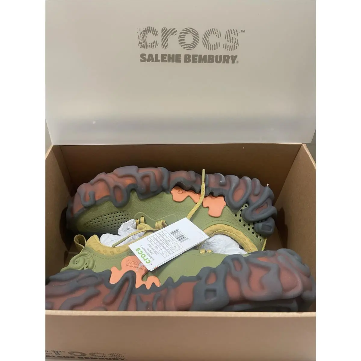 Crocs shoes - Crocs Pollex Juniper - Pollex Juniper - 208694-3YZ - Green 0