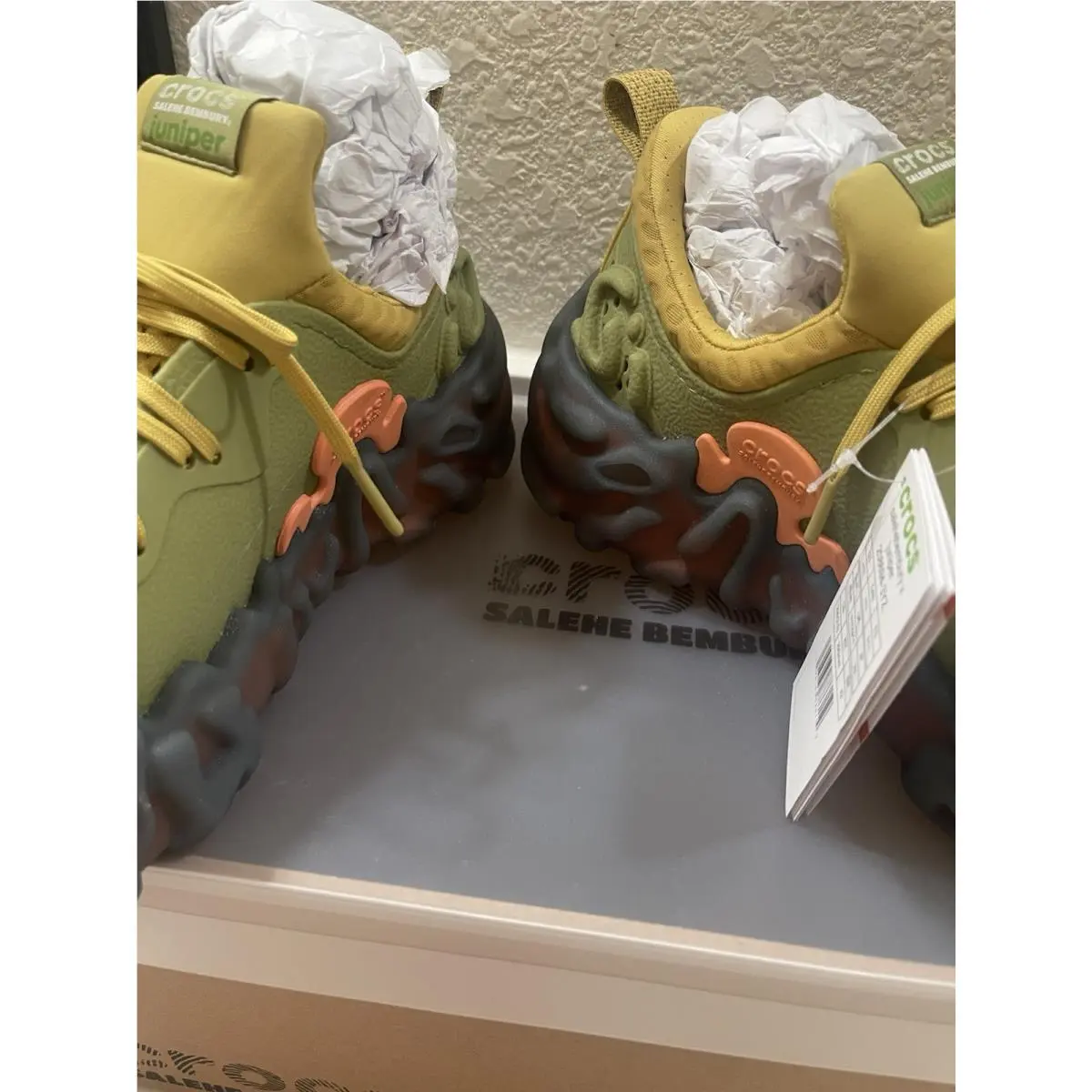 Crocs shoes - Crocs Pollex Juniper - Pollex Juniper - 208694-3YZ - Green 3