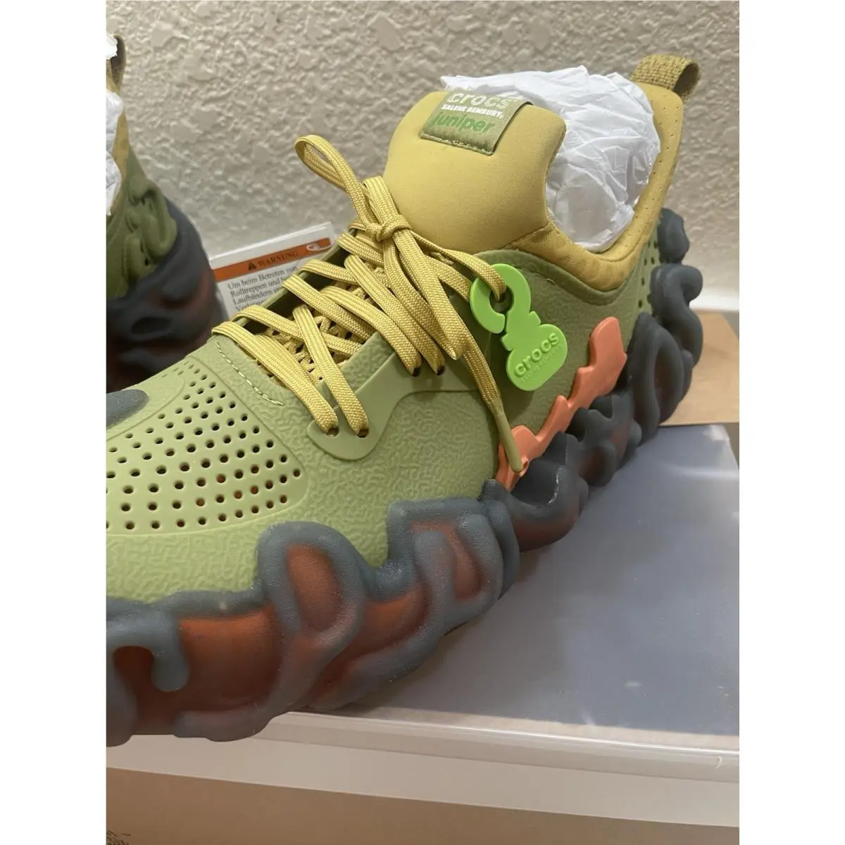 Crocs shoes - Crocs Pollex Juniper - Pollex Juniper - 208694-3YZ - Green 4