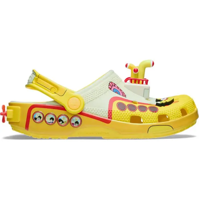 The Beatles X Yellow Submarine Crocs Unisex Size Men`s 8 Women`s 10 M8 W10
