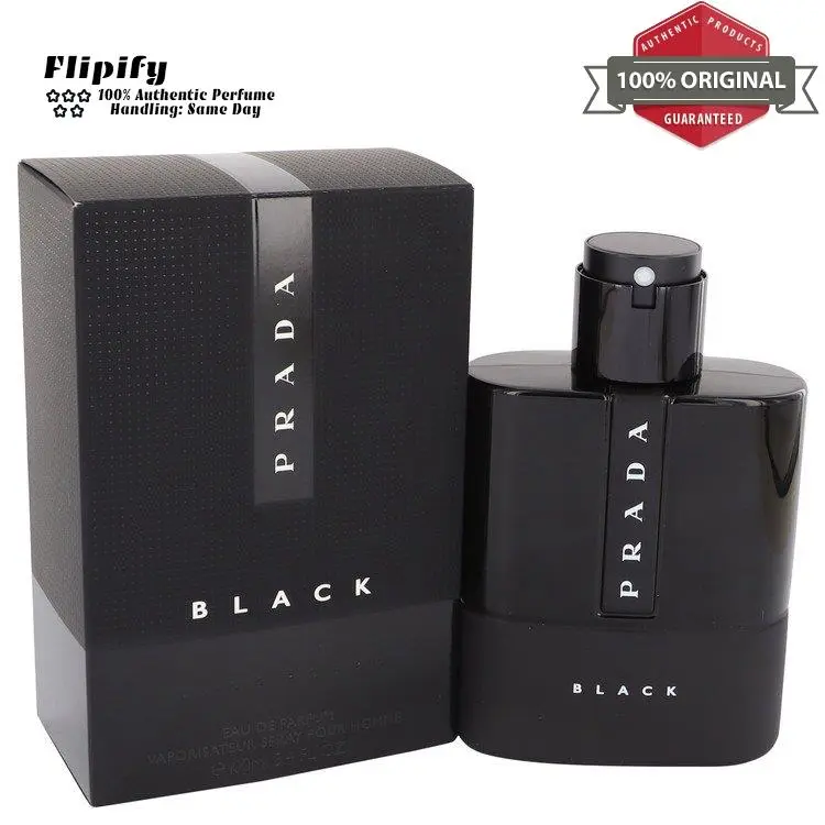Luna Rossa Black Cologne 3.4 oz Edp Spray For Men  by Prada