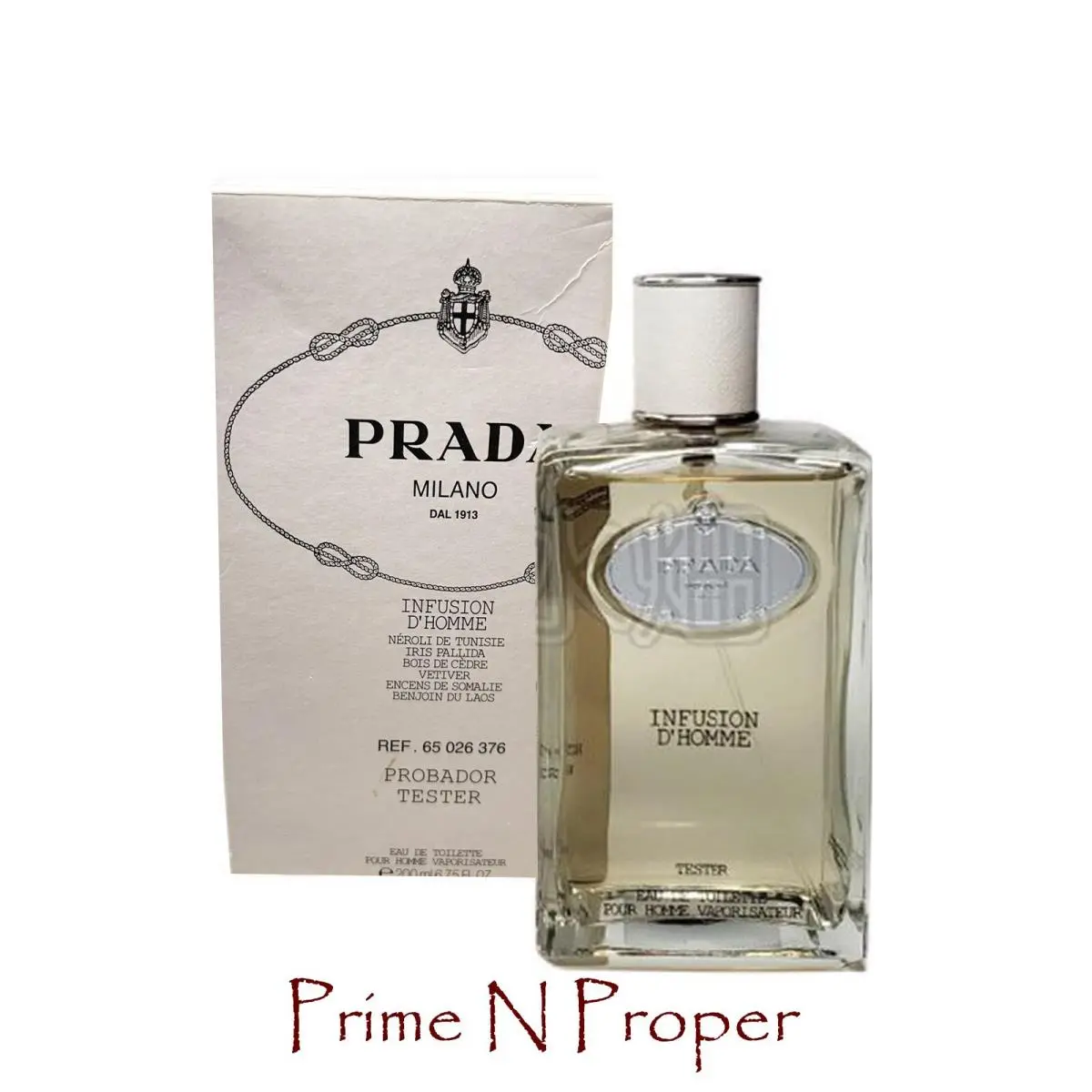 Prada Infusion D`homme Eau De Toilette 200ml 6.7 fl oz Tester