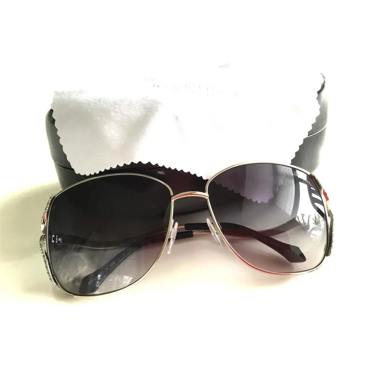 Roberto Cavalli Sunglasses Melssa 887S Silver 16B Frame
