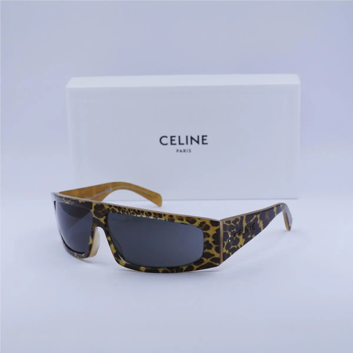 Celine CL40291I 99A Leopard/smoke 69-09-120 Sunglasses