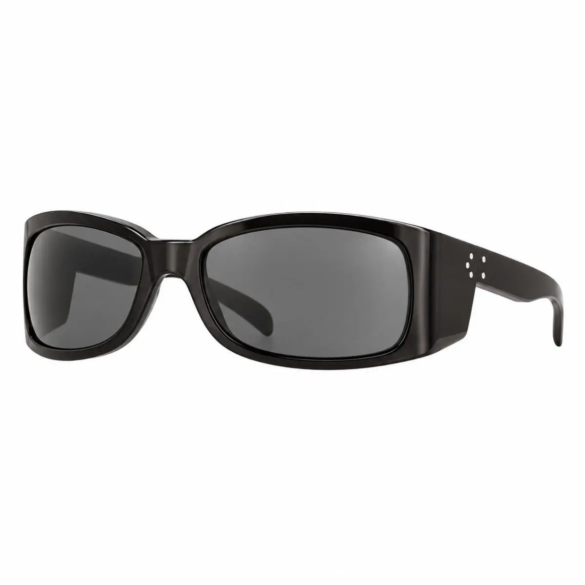 CL40290I 01A Women`s Sunglasses Shiny Black Smoke Lens by Celine
