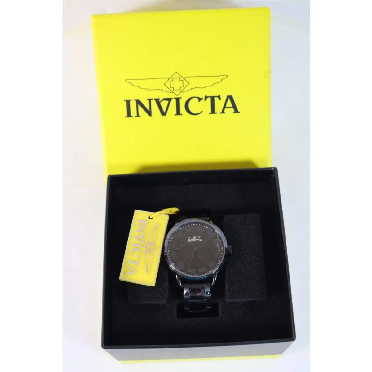 Invicta Ladies Watch Wildflower Black/gray Stainless Steel Bracelet 46333
