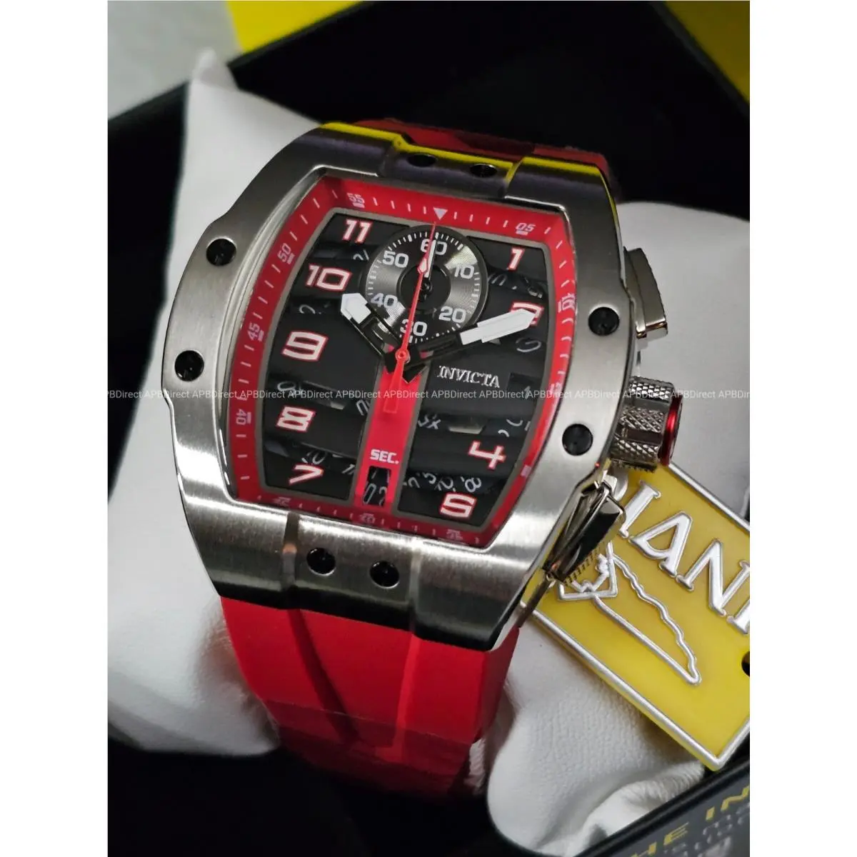 Invicta - Next Gen - Diablo S1 Rally Black / Red - Racing Collection Mens Watch